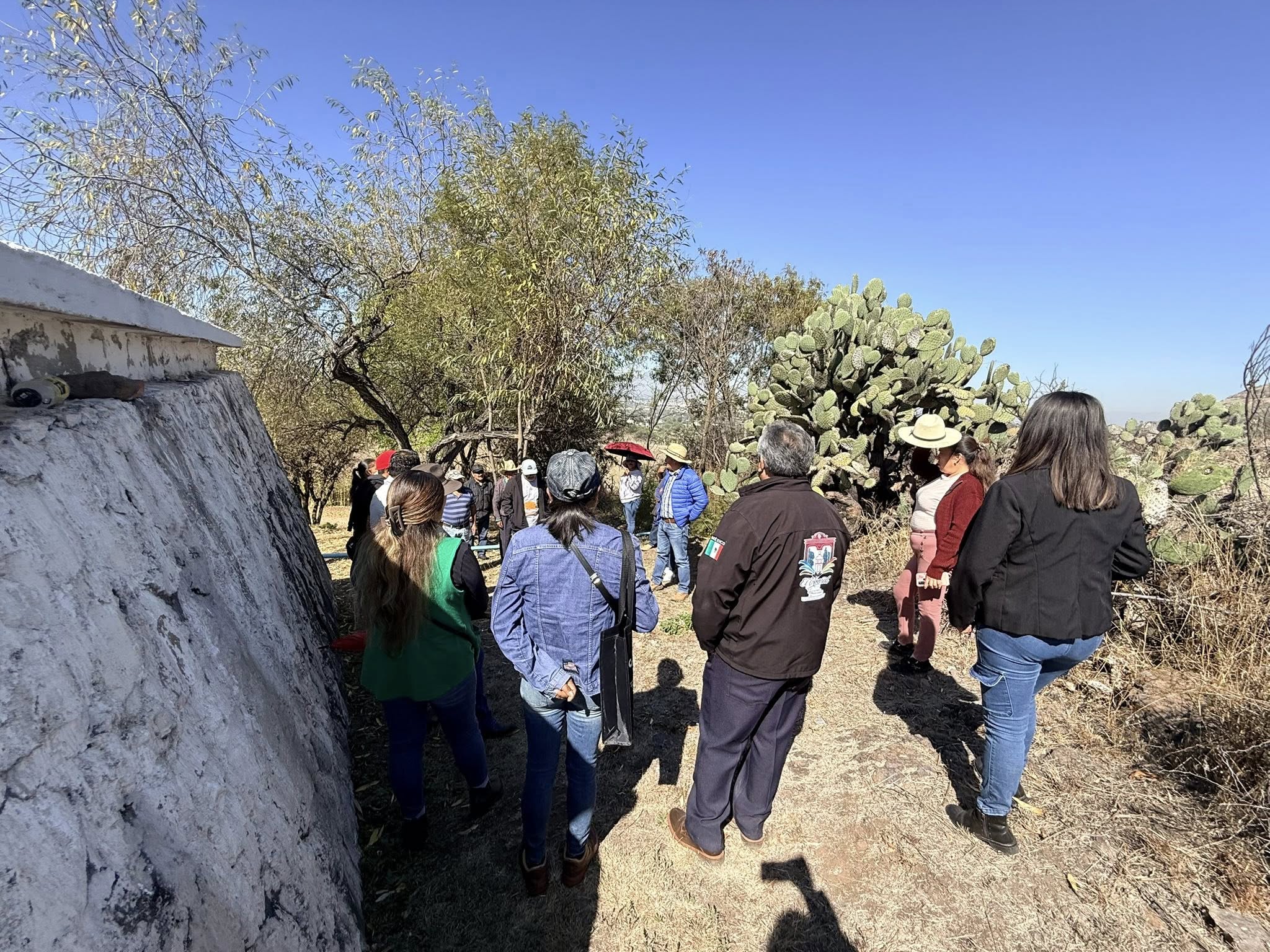 Anuncian construcción de tanque de almacenamiento de agua en El Meje, El Arenal