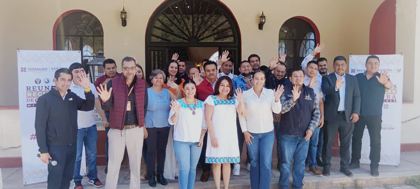 Zimapán reforzó agenda cultural en reunión regional celebrada en Jacala