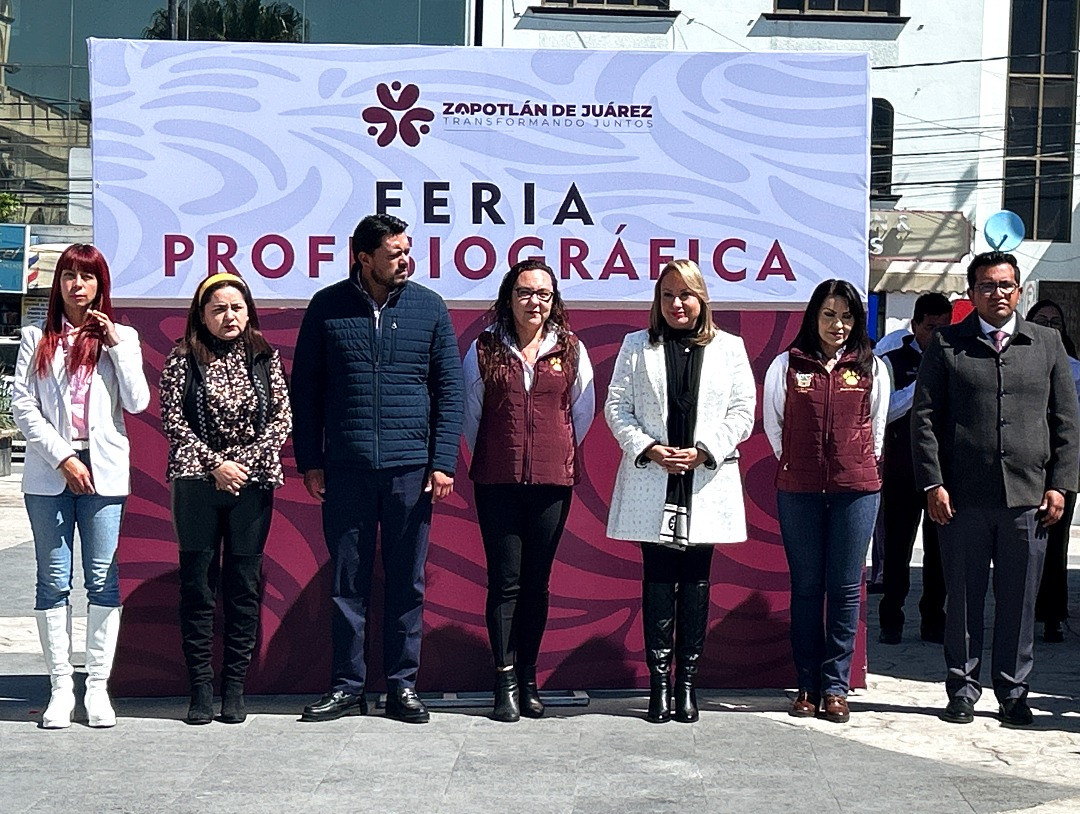 Zapotlán de Juárez realizó Feria Profesiografía con 40 instituciones educativas