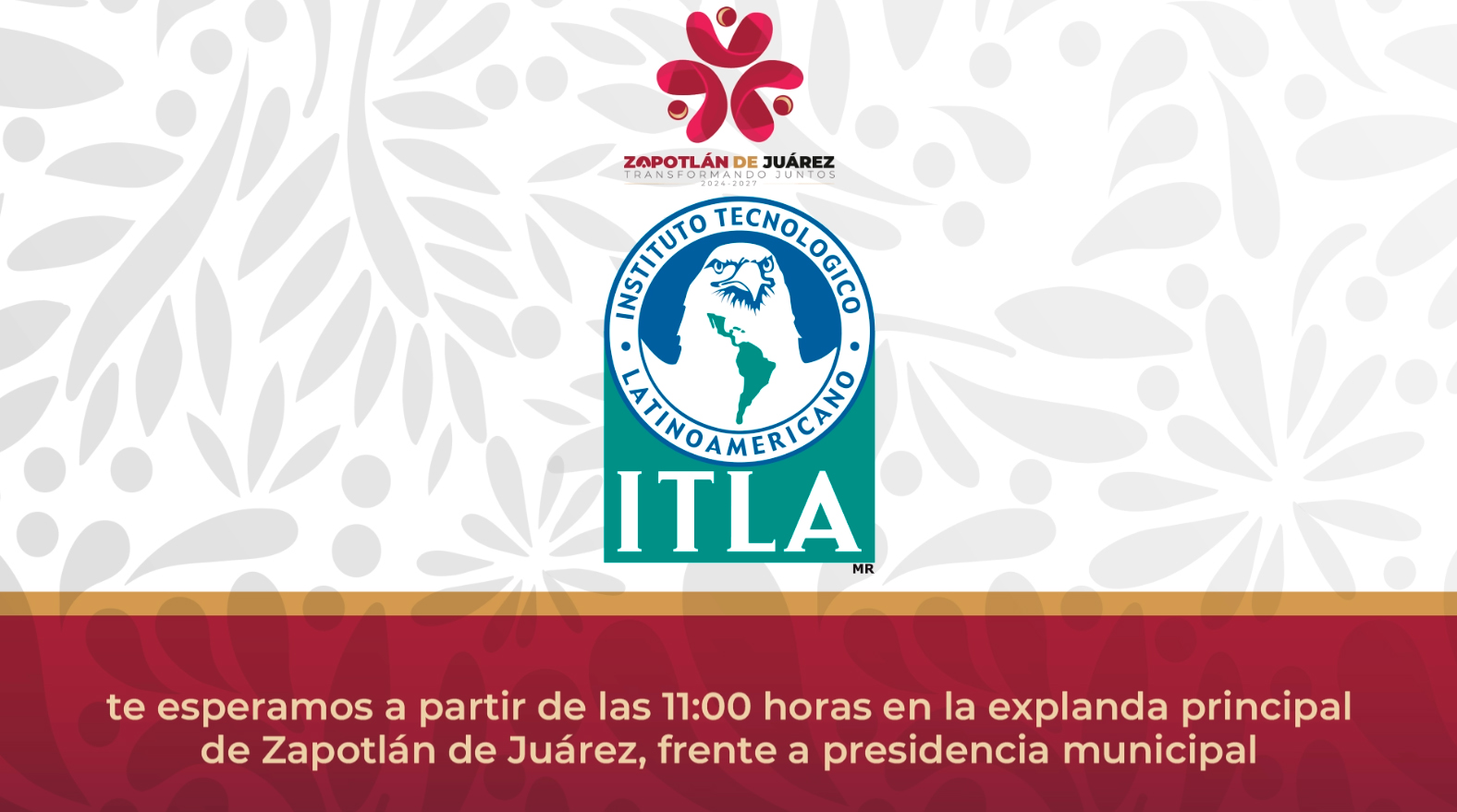 Invitan a Feria Profesiográfica 2026 en Zapotlán de Juárez