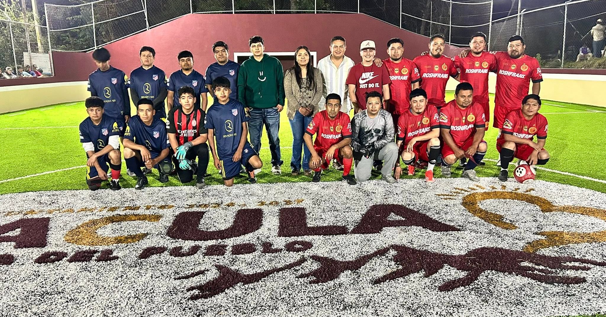 Reactivaron cancha de fútbol rápido en Jiliapan para fortalecer la convivencia en Pacula