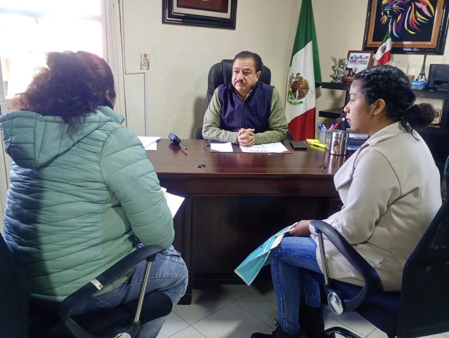 Realizan audiencias ciudadanas para atender peticiones en Mixquiahuala