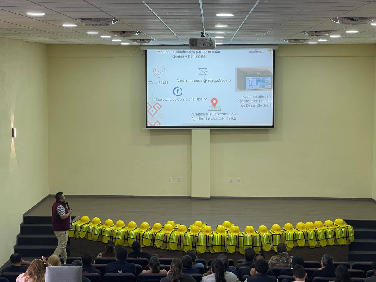 Capacitan a Comités de Contraloría Social en Zempoala para reforzar vigilancia ciudadana