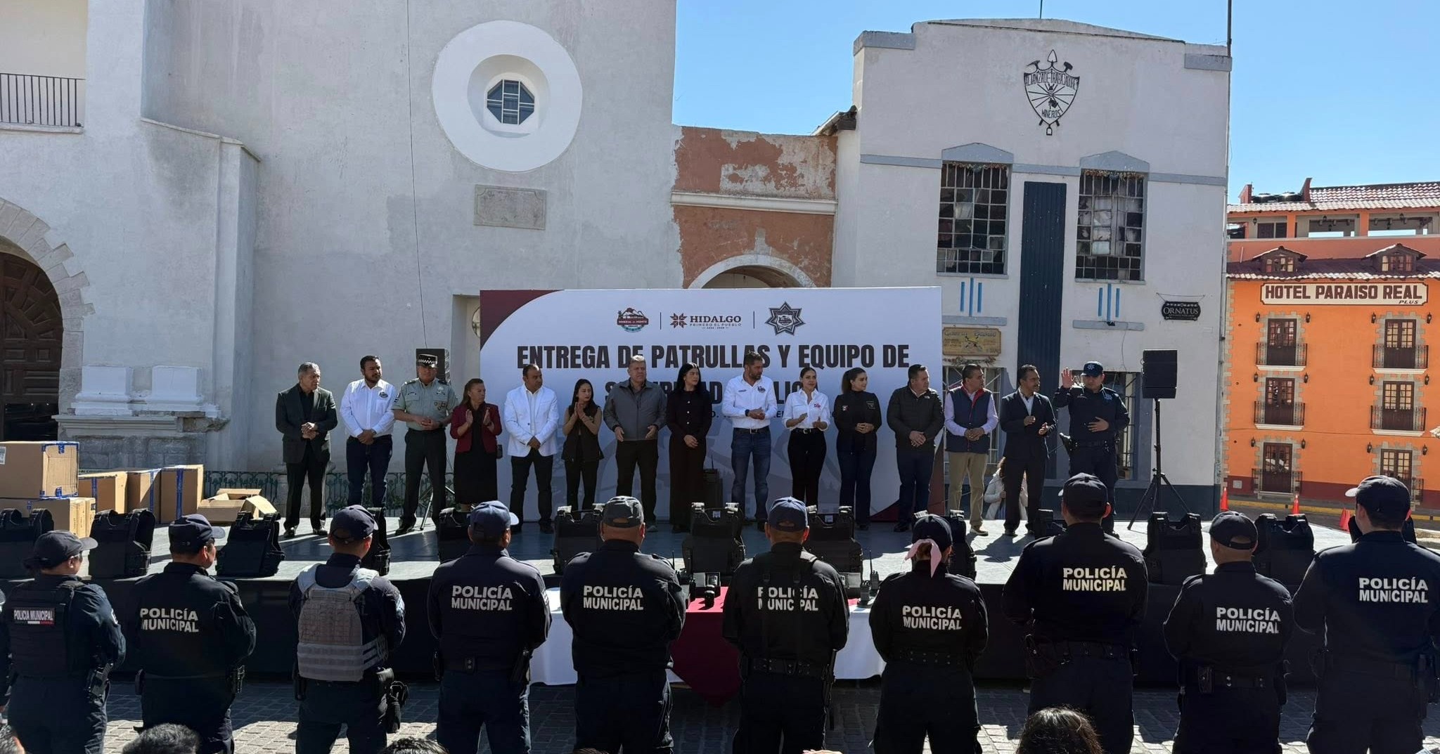 Mineral del Monte fortaleció la seguridad con nuevas patrullas y equipamiento policial