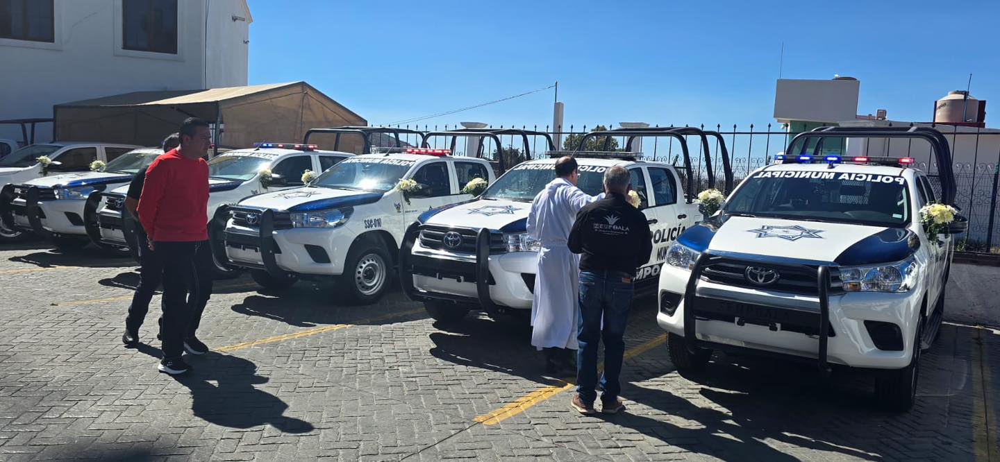 Zempoala fortaleció seguridad con nuevas patrullas para servicio ciudadano