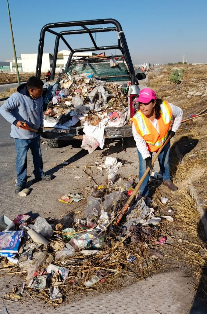 Tizayuca retiró más de 71 toneladas de basura en 34 puntos críticos