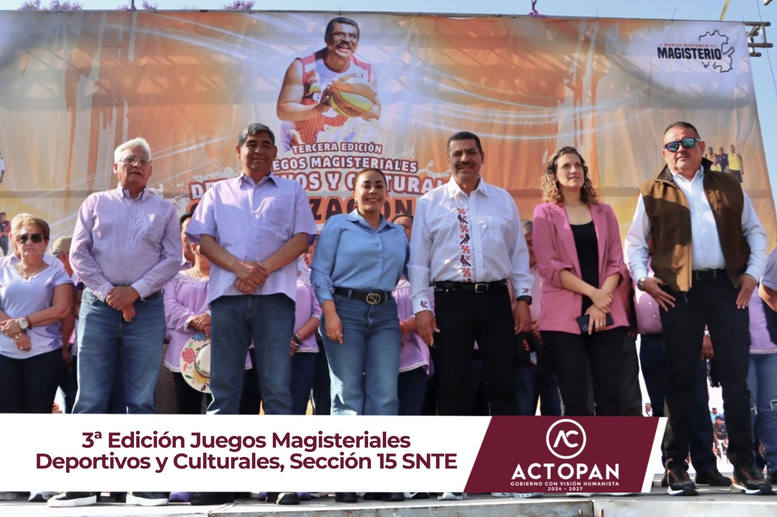 REALIZAN JUEGOS INTERREGIONALES ARTÍSTICOS Y CULTURALES DEL SNTE EN ACTOPAN