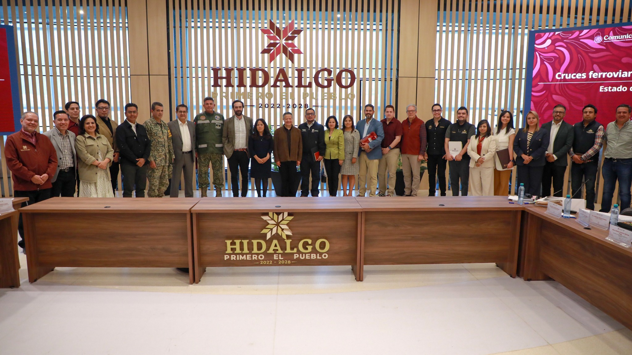 HIDALGO AVANZA EN LA COORDINACIÓN DEL PROYECTO TREN AIFA–PACHUCA