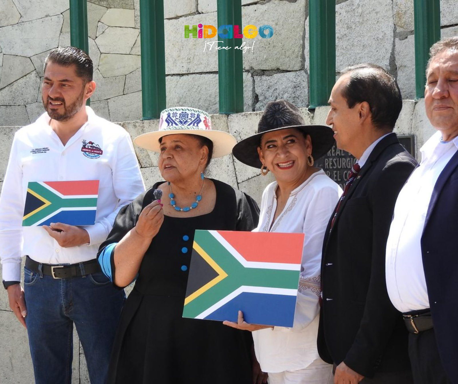RECORRIDO TURÍSTICO EN REAL DEL MONTE FORTALECE LAZOS ENTRE HIDALGO Y SUDÁFRICA