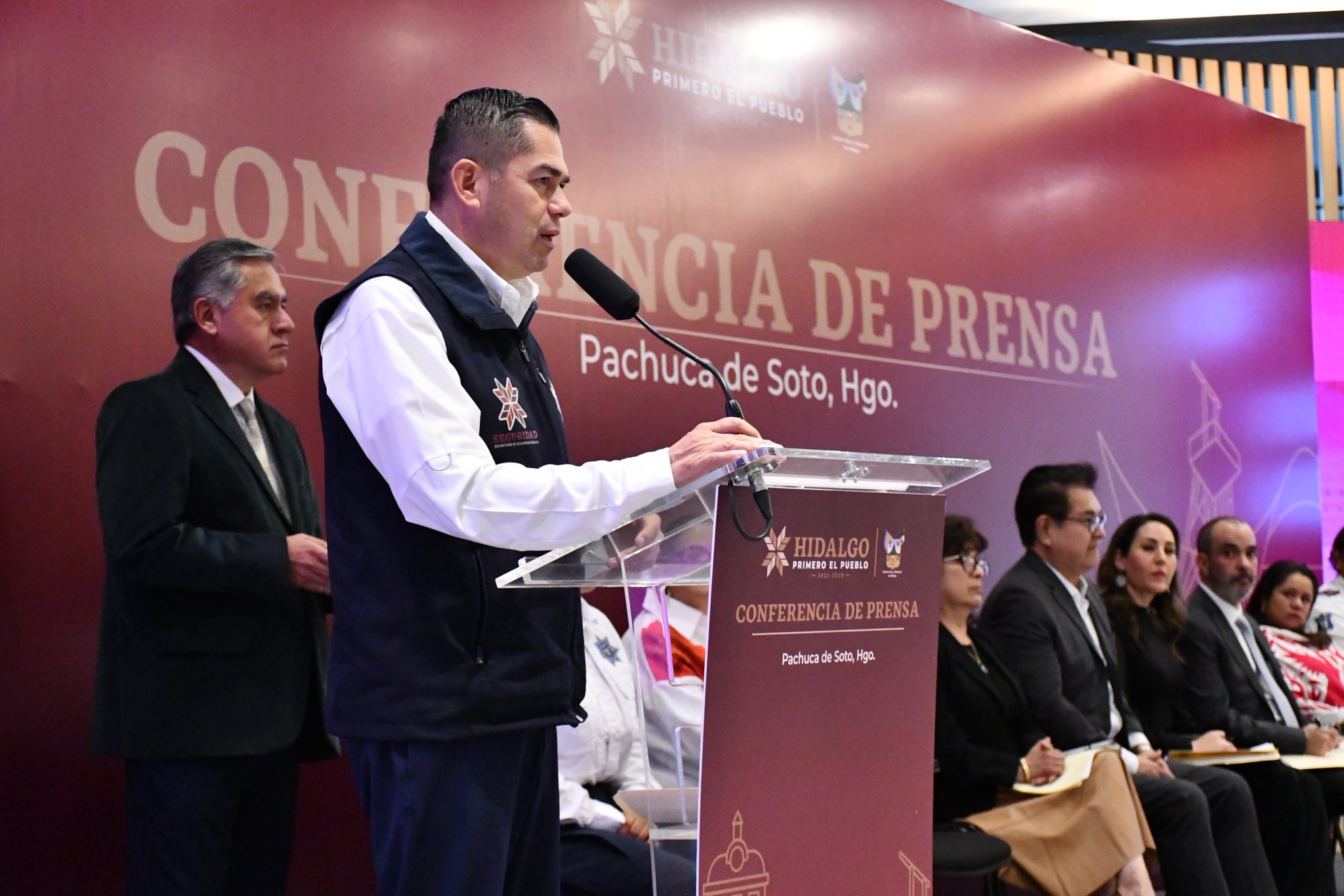 POLICÍAS DE HIDALGO PRESENTAN INFORME SOBRE ACCIONES POR EL 8M