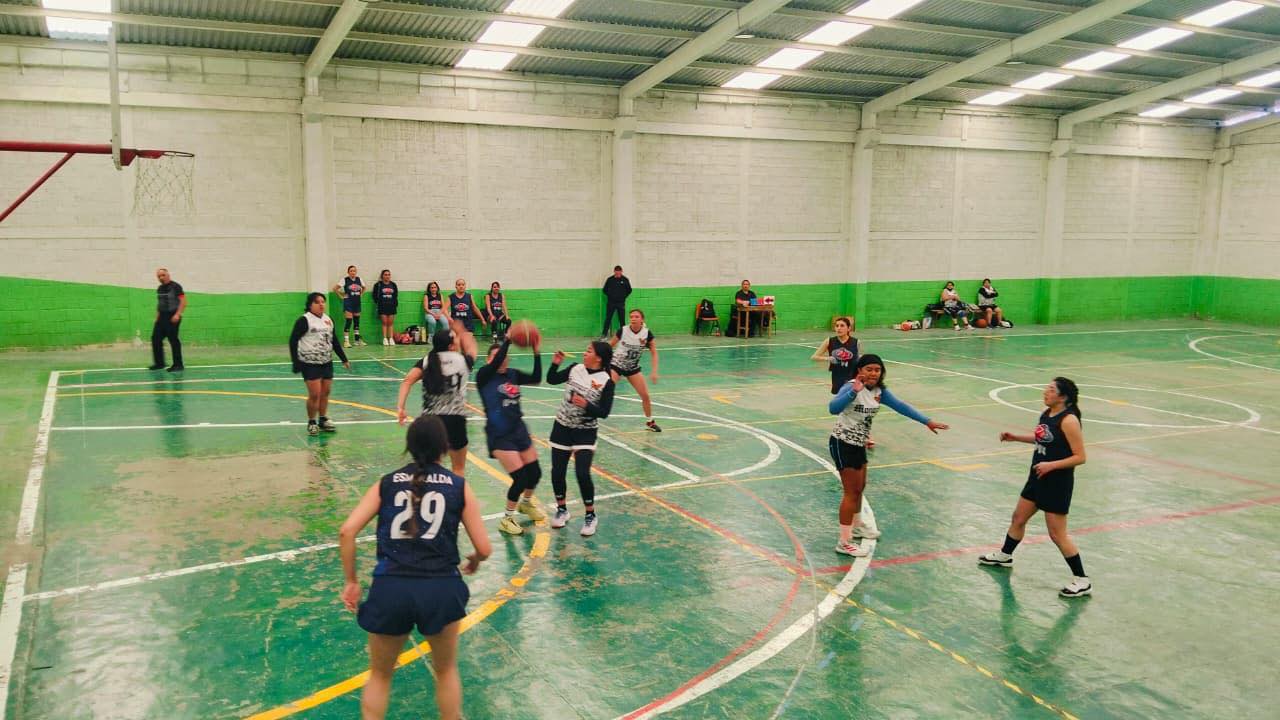 Zempoala vivió intensas finales de la Liga Municipal de Básquetbol