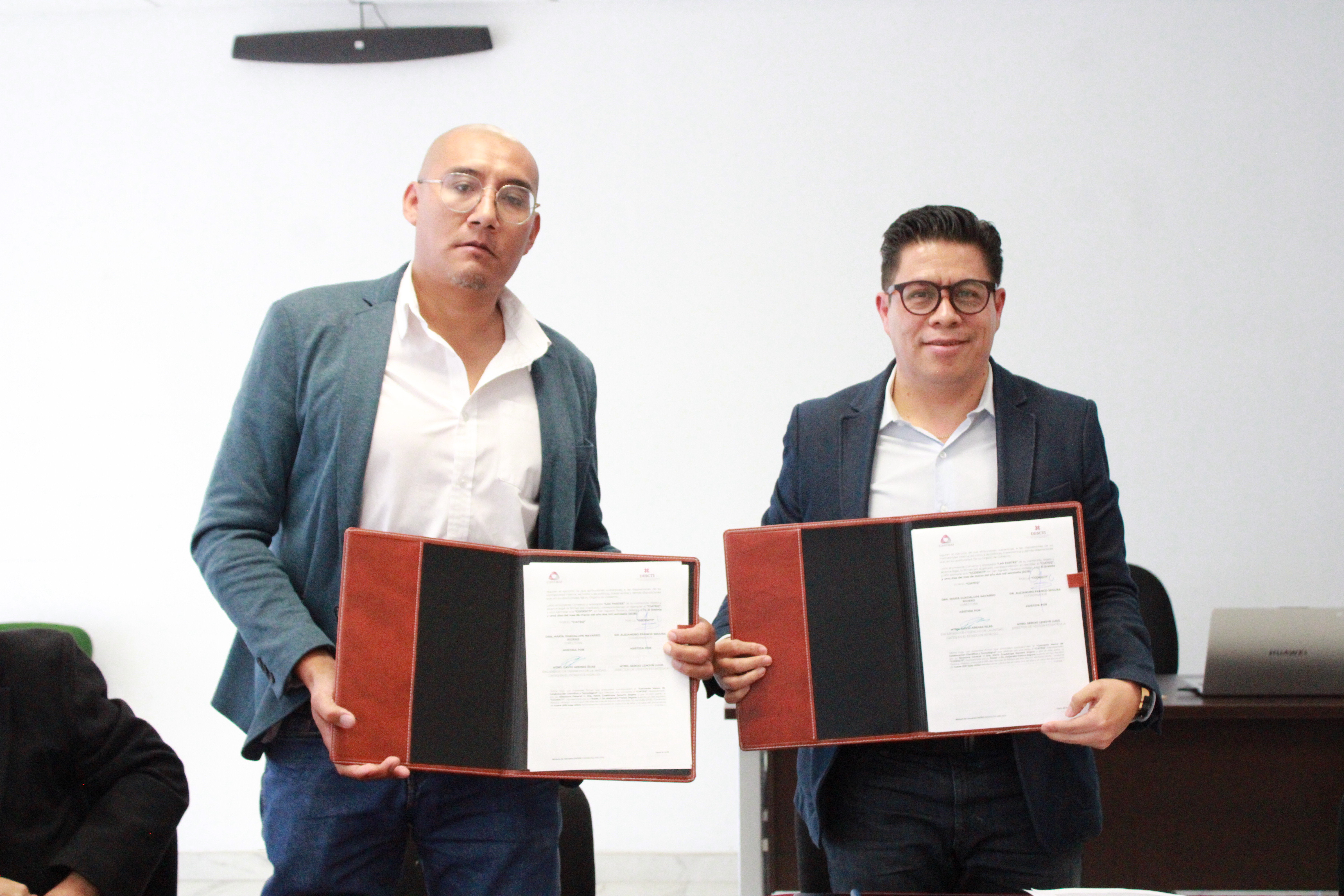 DESCTI y CIATEQ formalizan alianza para impulsar innovación tecnológica en Hidalgo