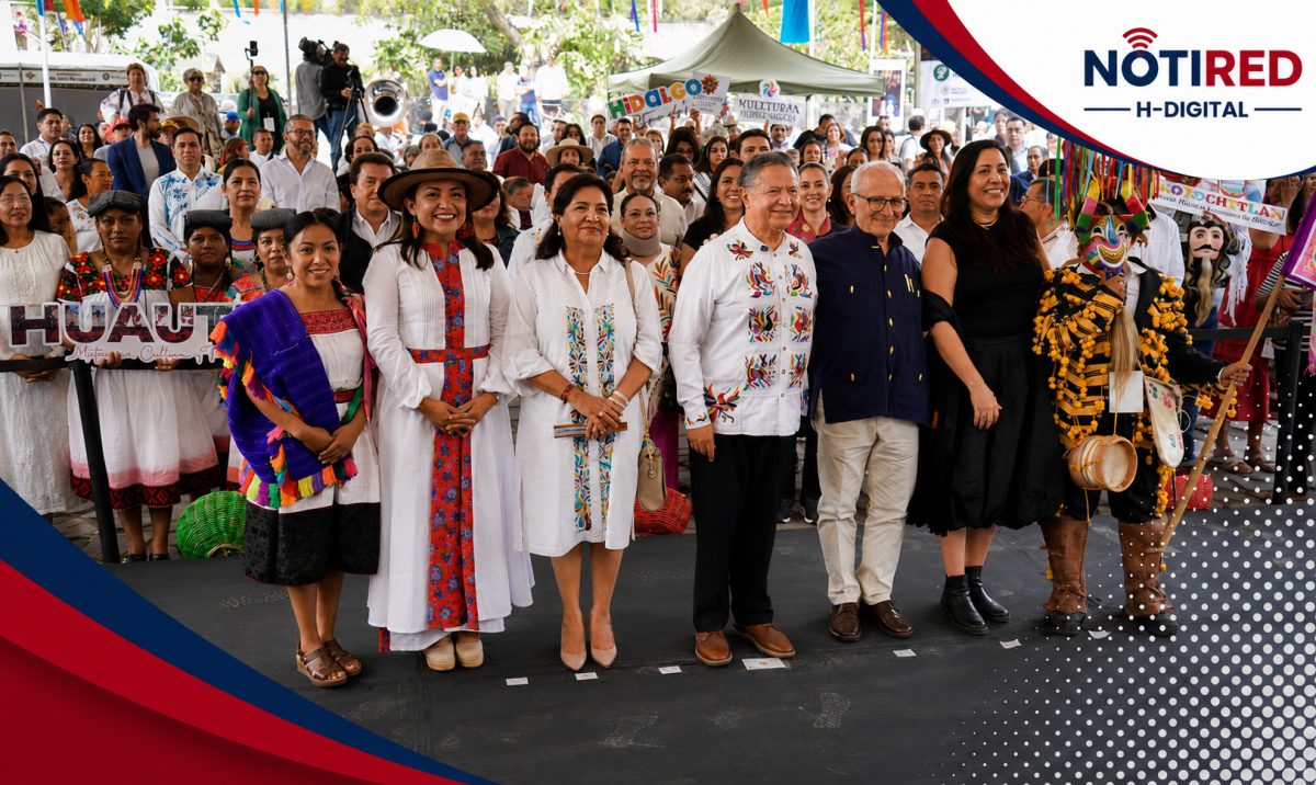 Alfredo San Román Duval impulsa presencia de Huejutla en Hidalgo en Los Pinos