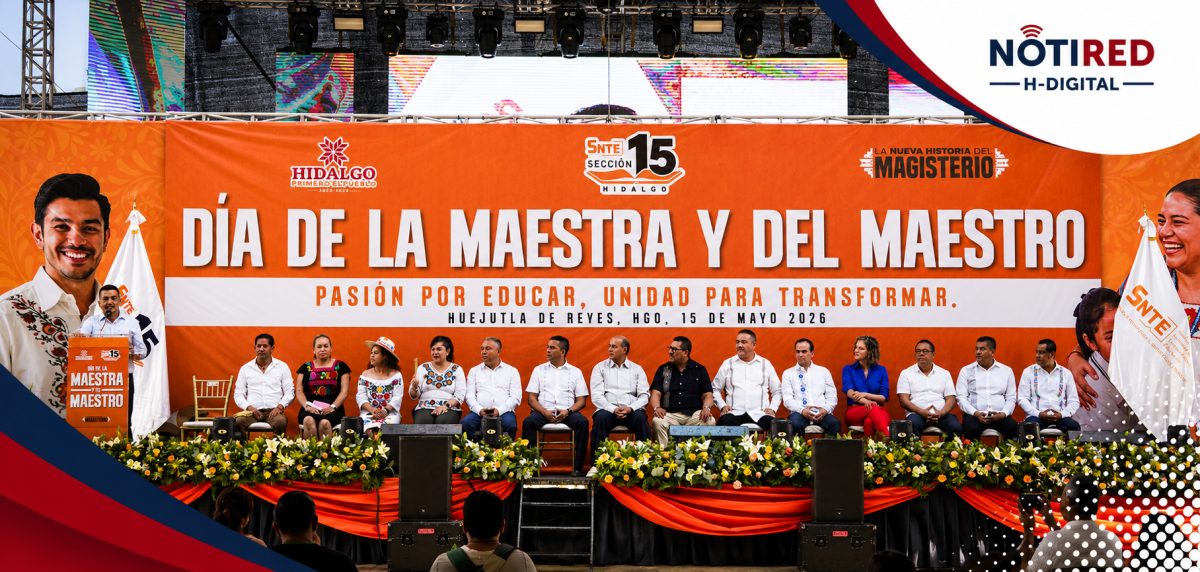 SNTE Sección 15 celebró a maestras y maestros en Huejutla
