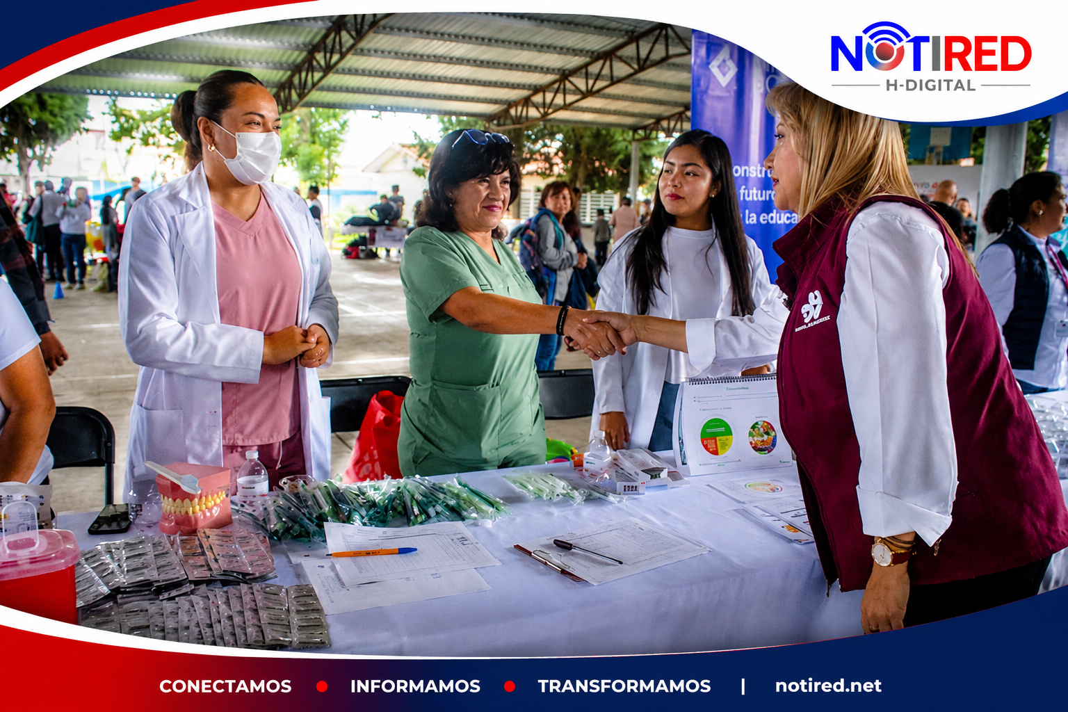 ACERCAN SERVICIOS MUNICIPALES A LA COMUNIDAD ESTUDIANTIL DE SAN PEDRO HUAQUILPAN
