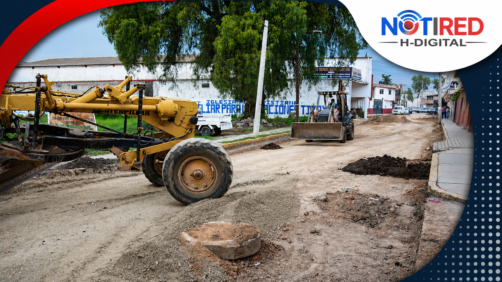 Inicia Tizayuca pavimentación de Prolongación Álvaro Obregón para fortalecer movilidad y conectividad en Atempa