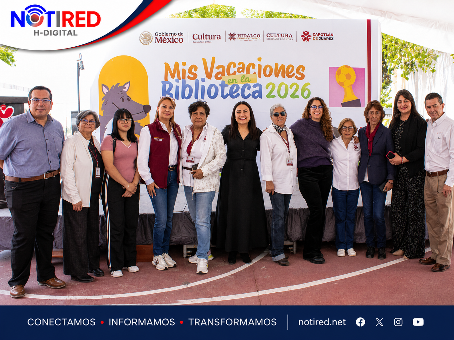 ZAPOTLÁN DE JUÁREZ ES SEDE DEL ARRANQUE NACIONAL DE "MIS VACACIONES EN LA BIBLIOTECA 2026"