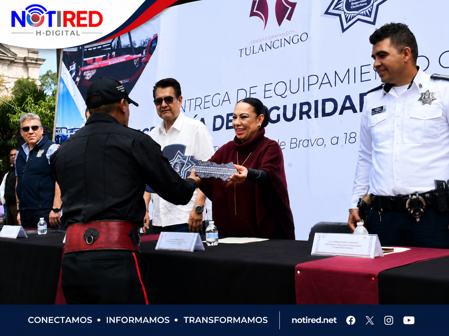 TULANCINGO FORTALECE SU ESTRATEGIA DE SEGURIDAD CON NUEVAS PATRULLAS, TECNOLOGÍA Y EQUIPAMIENTO
