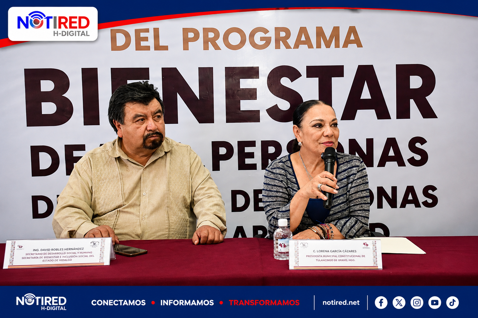 TULANCINGO ES SEDE DE ENTREGA DE 101 TARJETAS DEL PROGRAMA PARA PERSONAS CUIDADORAS