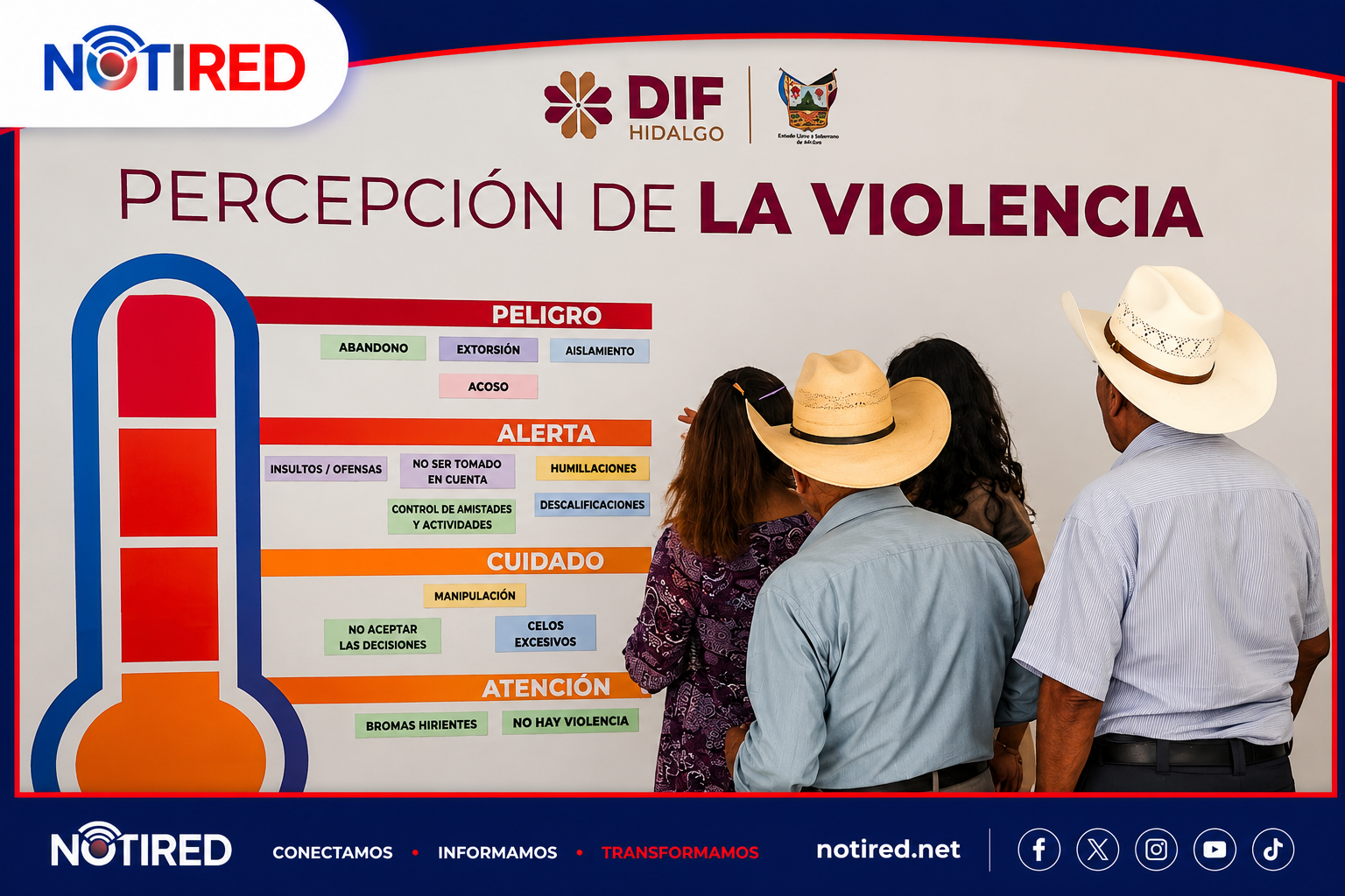 DIF HUEJUTLA Y DIF HIDALGO FORTALECEN ACCIONES PARA PREVENIR LA VIOLENCIA CONTRA ADULTOS MAYORES